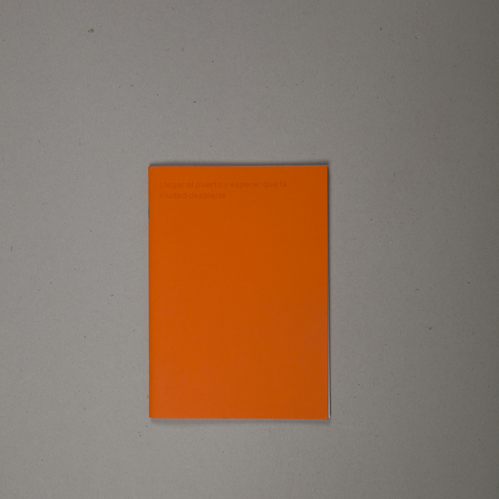 LLEGAR AL PUERTO Y ESPERAR QUE LA CIUDAD DESPIERTE (Maximiliano Tineo,&nbsp;2021)